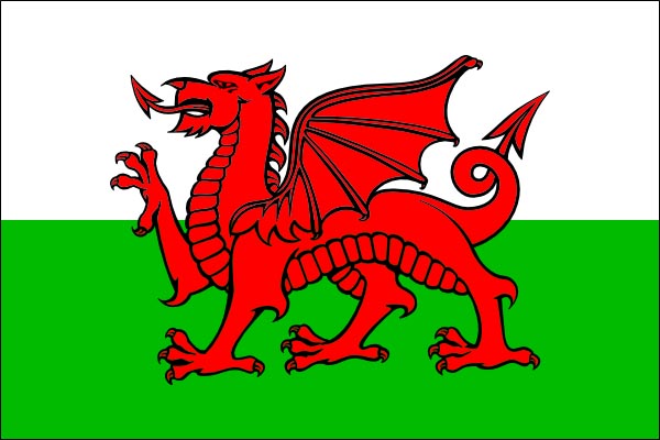Cymru/Welsh Flag - Clip Art