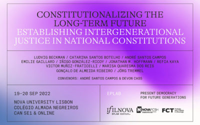 Constitutionalising the long-term future | Conference