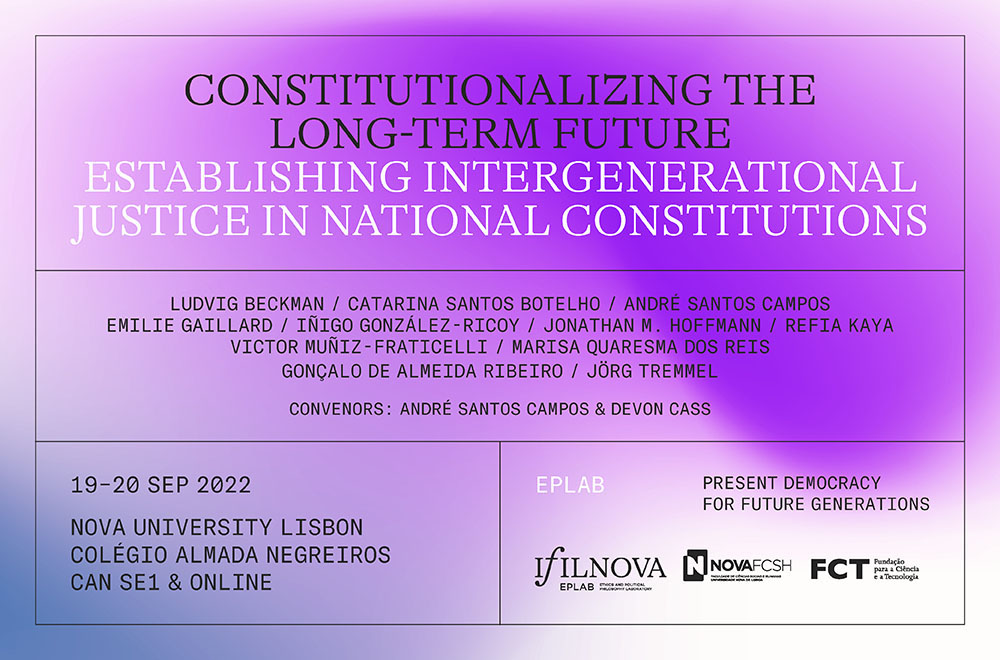 Constitutionalising the long-term future | Conference